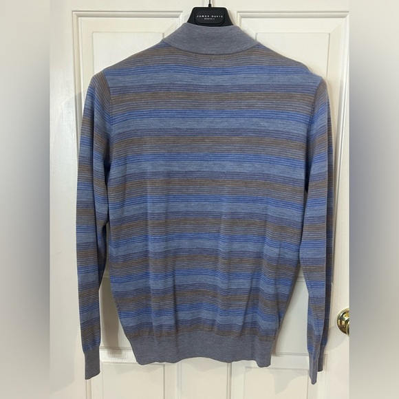 Peter Millar Men’s Medium 1/4 Zip Legend Wool Sweater - Picture 2 of 8